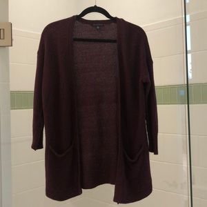 American Eagle Maroon cardigan